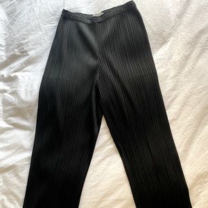 Issey Miyake Pleats Please black bottoms